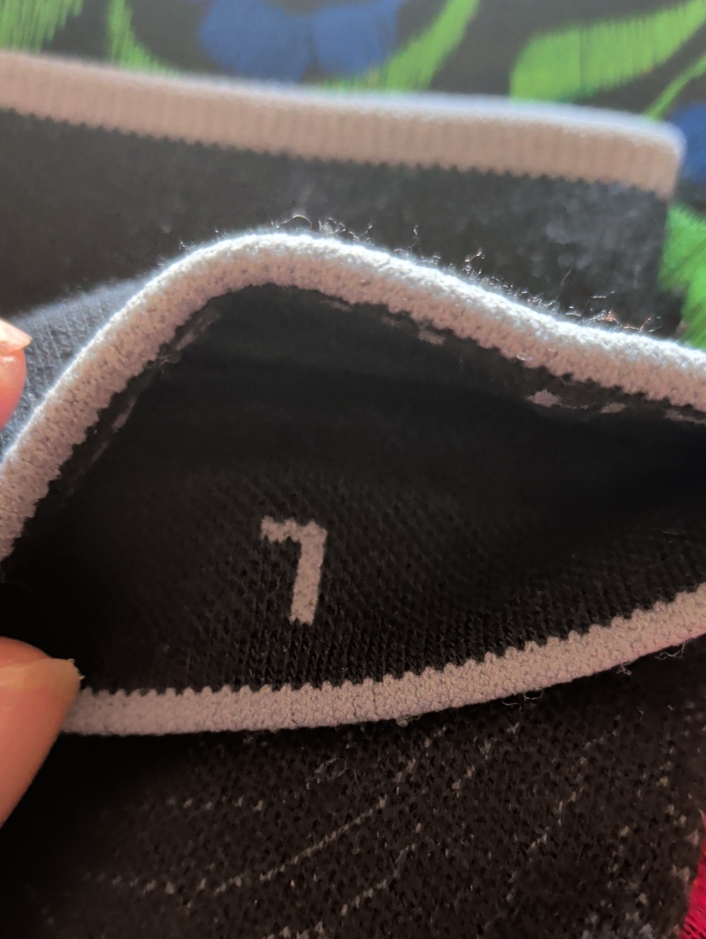 Hoka White Athletic Socks with Gray Logo - Picture 7 of 8